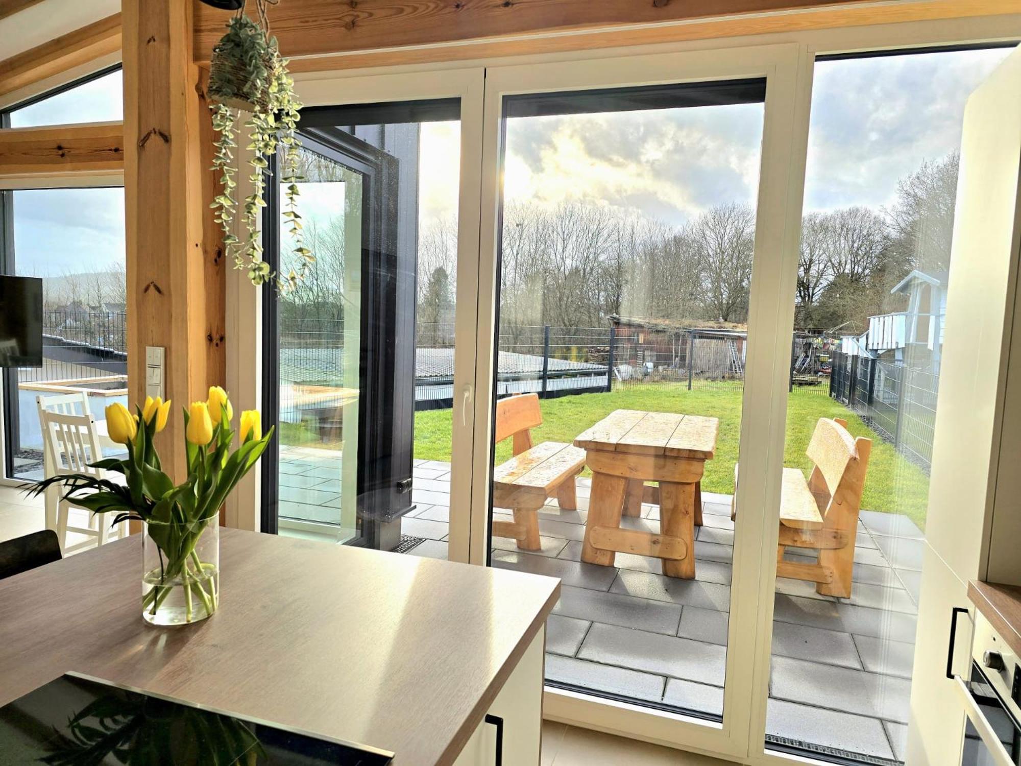 Villa Hunsruecker Tiny Ferien L Ottenbach Exterior foto